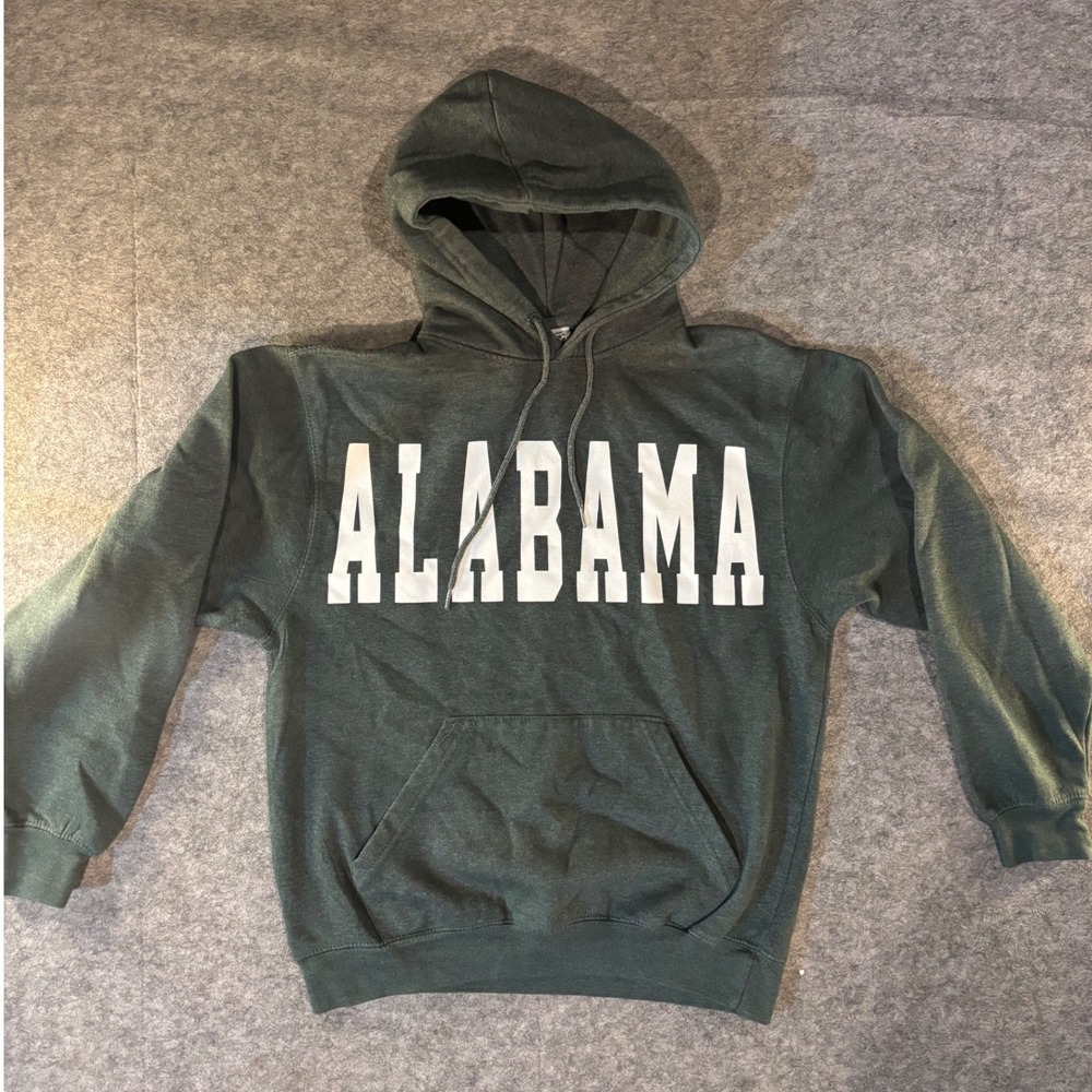 Pacific & Co University of Alabama Crimson Tide Hoodie Green Mens Small NCAA
